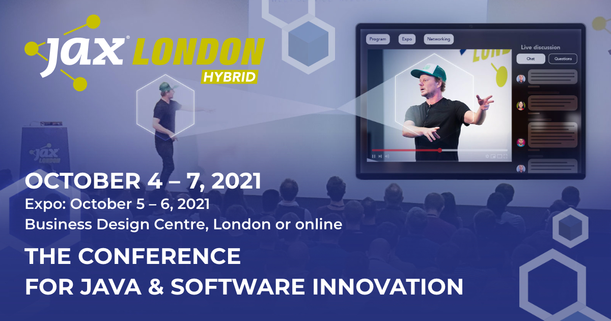 JAX London The Conference for Java & Software Innovation